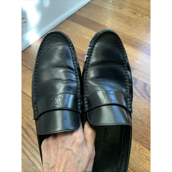 Louis Vuitton Men\'s Black  Driver Loafer Size 8 main image 5